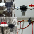 1/2''3/4''1'' Tap Pipeline water filter for Aquaculture Garden Plastic Pipe water filter purifier. 