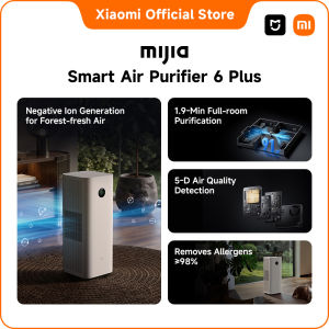 Xiaomi Mijia Smart Air Purifier 6 Plus/Max | Dual-Impeller Dual-Filter Structure Second-hand Smoke Removal