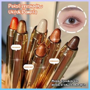 Eyeshadow crayon 2in1 eyeshadow cream shimmer single eyeshadow crayon / glitter highliter crayon