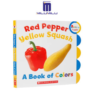 Red Pepper Yellow Squash: A Book of Colors (Rookie Toddler) Board book by Scholastic Original English books