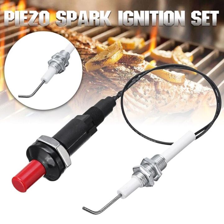 Universal Piezo Spark Ignition Cable Push Button Igniter Gas Grill BBQ