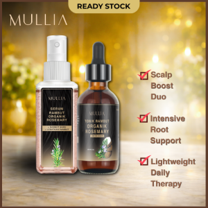[MULLIA] Complete Hair Loss Treatment SET - Hair Serum + Hair Tonic | 120ml + 60ml