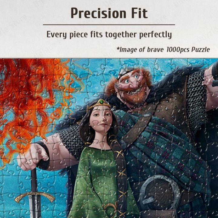 Brave Game Series and Puzzle Cartoon Character Puzzle Classic Disney Pixar Movie Merida Eleanor