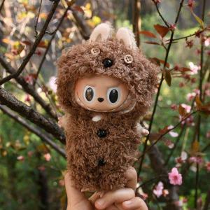 [Nimman] ทุกวัน ส่งฟรี ถูกๆ ชุดเสื้อผ้าตุ๊กตา Labubu ผ้าฝ้าย 15 ซม. 1 ชุด สําหรับเด็กผู้หญิง แต่งตัวเกม （ไม่มีตุ๊กตา)