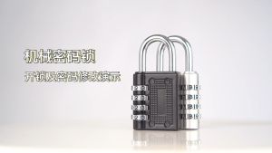 READY STOCK!!! Password Pad Lock Travel Security Lock for Luggage Bag Backpack Durable Anti-Theft Design HB/HA 密码锁