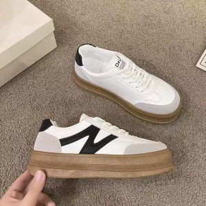 NEW!!! Sepatu Sneakers Kulit Import Wanita J999 Sepatu Wanita Kulit Import Sneaker Kulit Kasual Wanita Kekinian (+Box) Import