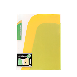 TEWUB Dual-color Multi-functional Storage Folder Angled-cut Waterproof Student File Folder Office Supplies Portable A4 Document Organizer for Office Organization