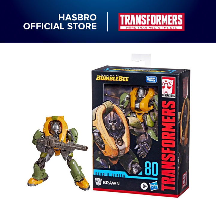 Transformers Toys Studio Series 80 Deluxe Transformers: Bumblebee Brawn ...