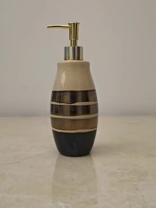 Ceramic hand sanitizer lotion bottle soap bottle shampoo shower gel press sub bottle bathroom accessories distributor