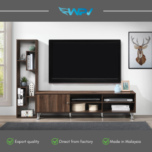 TV Cabinet ~ Luna TV Cabinet (Free Display Cabinet) (TV 8043)