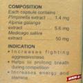 Doping ayam bangkok aduan Laga SUPER STRONG 10 kapsul MEDION. 