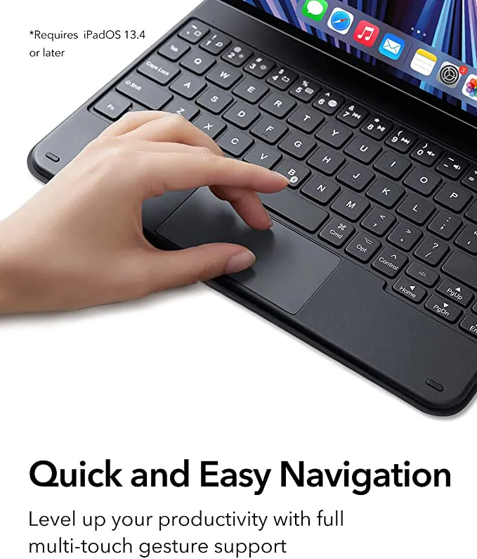 2022 GOOJODOQ for Magic Keyboard Case For iPad Air iPad Pro 11 2021  Floating Cantilever Keyboard Cover wireless bluetooth keyboard