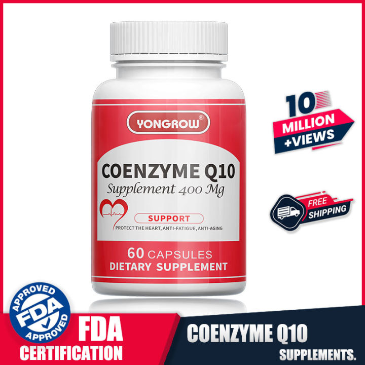 COQ10 High Absorption COQ10 400 mg supports blood vessels,brain