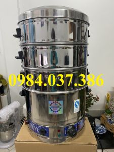 Nồi hấp xôi chạy điện size 35cm 3 tầng (1.5kg gạo/khay)