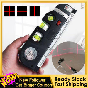 [100% Chính Hãng] 4 Trong 1 Laser Hồng Ngoại Với Laze Chữ Thập Băng 2.5M Thước Dây Laze Đa Chức Năng Dụng Cụ Cấp Độ