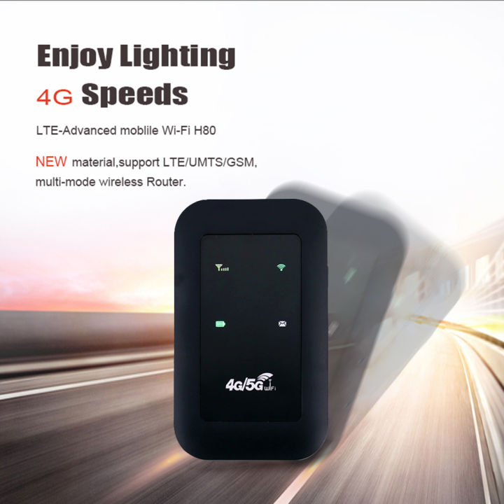 Mini Wifi Router 4G LTE Repeater Car Mobile Wifi Hotspot Wireless ...