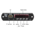 Tape Audio Mobil MP3 Player Bluetooth Wireless Receiver 12V dilengkapi dengan preset radio AUX untuk semua stasiun favori sambungan Bluetooth untuk memutar musik secara instan kartu memori atau flash disk pada port USB Warna Hitam Vt. 