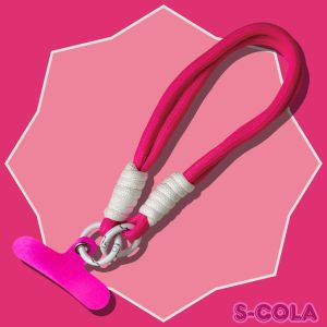 【ฟรี+คลิปหนีบเคสโทรศัพท์มือถือ】เชือกคล้องมือถือโดพามีนป้องกันการหาย สีสันสดใสและคุณภาพที่เชื่อถือได้