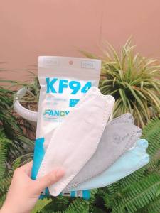 Túi 10 Chiếc Khẩu Trang KF94 Kháng Khuẩn Tuyệt Đối