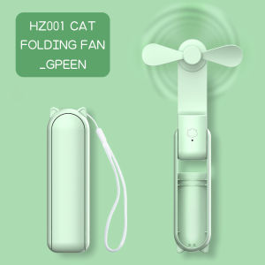 Mini Handheld Small Fan / USB Charging Fan Student Office Desktop Fan / Outdoor Portable Folding Pocket Fan