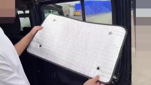 OnlyF U Car Curtain Anti-UV Sun Block Visor Cover Windshield Sunshade Insulation Kit for Suzuki Jimny 2019-2025 Accessories Z4K2H