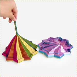 Fingertip polygonal toys Stress relieving toys with star handles