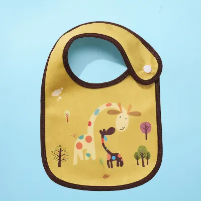 Mumystation Cartoon Baby Bibs Kids Waterproof Apron Newborn Saliva Towel Infant Handkerchief