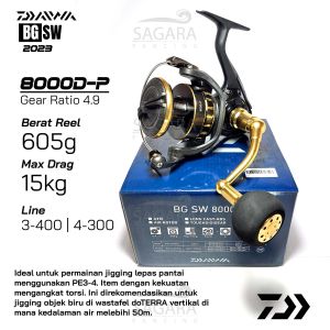 Reel Daiwa BG SW Reel Pancing Spinning