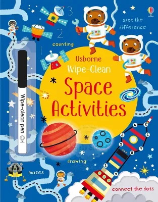 Usborne Wipe Clean Space Activities Book