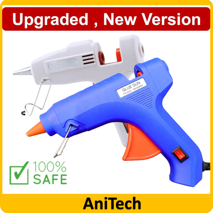 Professional 60W Hot Glue Gun Kit - Full Size Heavy Duty Glue Gun For Crafts & DIY Repairs