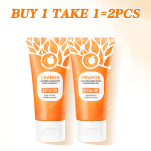 BUY 1 TAKE 1 Vitamin C Brightening Skin Toner Hydrating Moisturizing Shrinking Pores 500ml + Blood Orange Exfoliating Gel Acne Whitening Removes Blackheads and Dull Skin 50g Skin Care Set