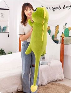 THÚ BÔNG KHỦNG LONG ĐUÔI TIM KHỦNG LONG MẮT LỒI SIZE LỚN VẢI MINISO CAO CẤP CHO BÉ