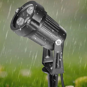 3W LED Lawn Light Garden Floodlight IP67 Waterproof LED Garden Light Outdoor Lighting Lawn Lamp Street Lights Led Street Lamp DC12V/220Vac Warm/Cool white Landscape Lighting Tree lamp Stadium Lights