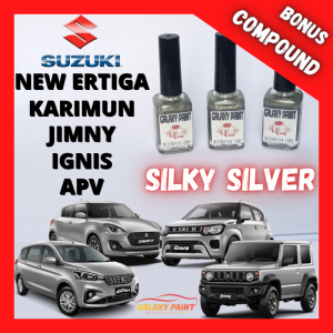 Cat Mobil Oles Suzuki Silky Silver Penghilang Goresan Baret Lecet Mudah Murah