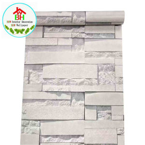 BHW Wallpaper 10M by 45CM PVC Self adhesive Waterproof Wallpaper Fabric Safety Home Decor Wall covering For Living Rome J11