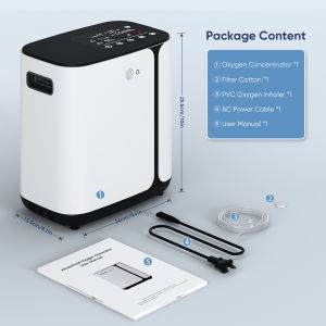 ⭐Local Warehouse+COD⭐ VARON Oxygen Concentrator Household Oxygen Inhaler Elderly And Pregnant Women Respiratory Oxygen Machine Home Small Portable With Atomization Oxygen Machines