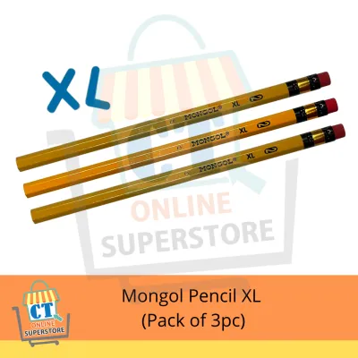 Mongol Pencil XL JUMBO (Pack 0f 3pc)