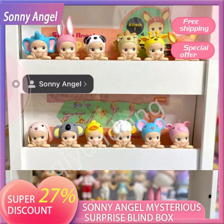 Sonny Angel Hippers Lying Down Angel Series Anime Figures Toys Blind Box Gift UK