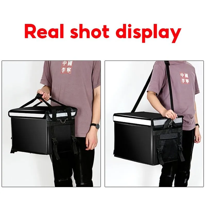 Food Delivery Bag 62L Waterproof Beg Penghantaran Makanan Sling Bag hantar Motorcycle Insulated Grab delivery box Warmer Cooler Beg Penghantaran Lazada