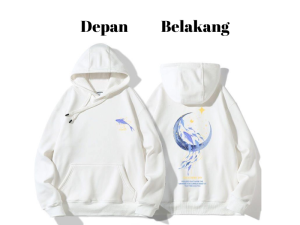 (promo bayar di tempat ) Hoodie Couple Pria Wanita Mood Wear Sweatshirt Loose Oversize Pria Wanita Trendy Jacket Hoodie Korean Style