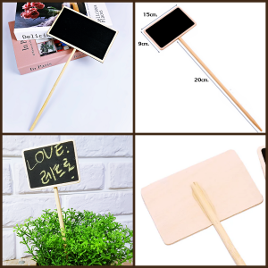 ป้ายกระดานดำ แบบหนีบ ห้อย ตั้งโต๊ะ กระดานดำ เขียนแล้วลบได้ ใช้ชอล์กฝุ่นเขียน เมนู ราคา ตกแต่งร้านค้า