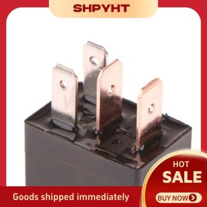 SHPYHT 4 pin 5 pin 30A 12V 24V ô tô Violet Relay ổ cắm với dây với thiết bị đầu cuối điều khiển ô tô thiết bị tự động xe tiếp sức