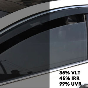 Black Car Window Tint Foils Tinting Film Car Auto Home Decorate Window Glass Film Solar UV Protector Window Sticker Films
