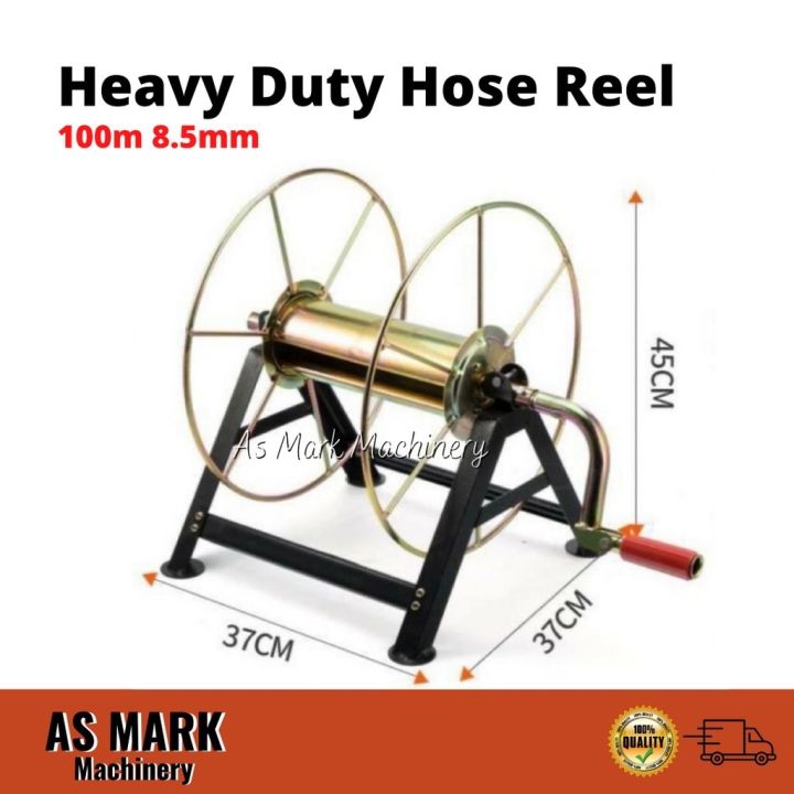 Heavy Duty Hose Reel / Pipe Roller Fit 100M 8.5MM Power Sprayer