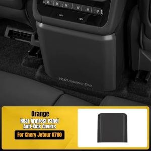 secr For Chery Jetour G700 Rear AC Air Vent  Panel Anti-Kick Cover Anti-Scratch Interior Air Conditioner Trim Protector Modification 6B2Z9