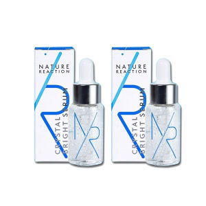 (FREE ONGKIR DAPET 2PCS) Serum Wajah NR Original NATURE REACTION CRYSTAL BRIGHT SERUM Whitening Brightening & Moisturizing Serum Pemutih Pencerah Kulit Wajah Glowing Alami BPOM Halal