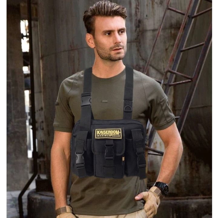 TIK Fashion Dess Camouflage Collection Mens Chest Bag Trendy Mens