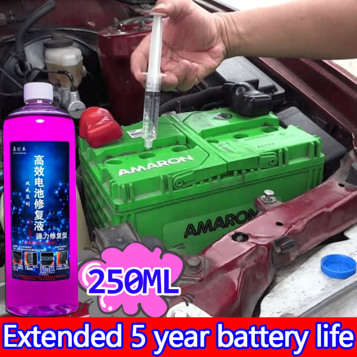 【No need to change battery】250ml Car battery water air asid bateri