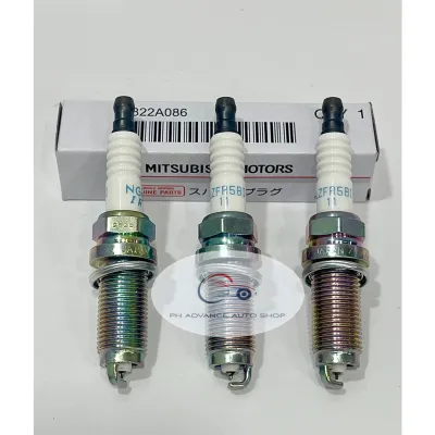Spark Plug Mitsubishi Mirage G4 / Hatchback Iridium 1822A086 / NGK LZFRBI-11 3PCS