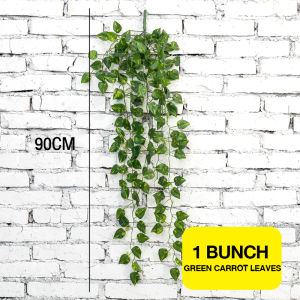 Simulation green rose hanging orchid wall decoration simulation plant wall hanging home decoration